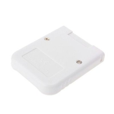 128MB Memory Card for Nintendo Wii Gamecube GC Game White