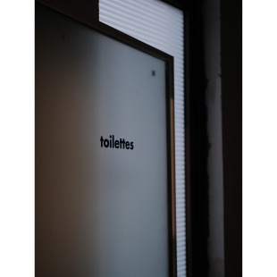 B5301英文现代体工作室厕所房间艺术家入口标识门牌防水转印贴纸