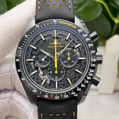 9.8新欧米茄超霸月之暗面手动机械男表311.92.44.30.01.001