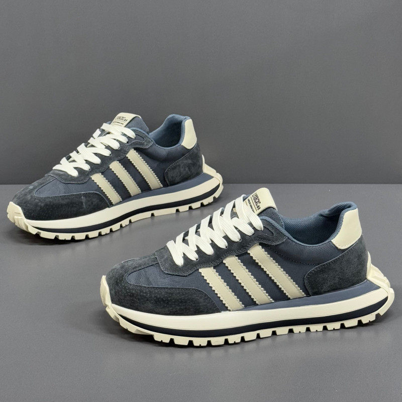 鞋子男2026新款休闲鞋三条杠软底阿甘鞋潮流厚底鞋复古低帮鞋,户外/登山/野营/旅行用品,户外休闲鞋,淘宝优惠券,粉丝福利购,淘宝优惠卷