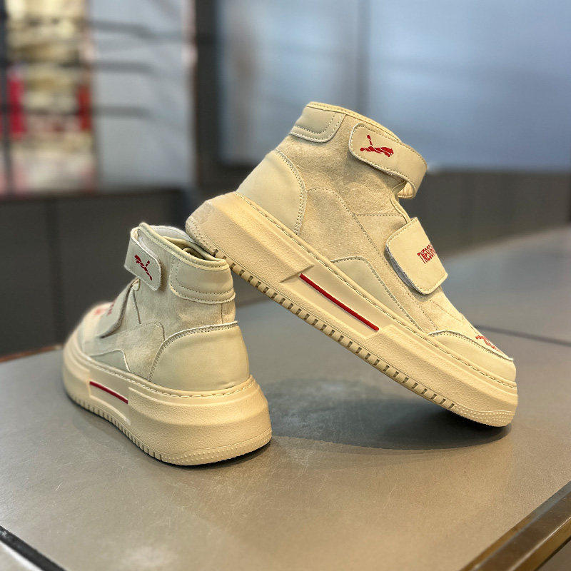 秋冬爆款高帮魔术贴皮面板鞋厚底单棉同款运动鞋潮流休闲鞋,户外/登山/野营/旅行用品,户外休闲鞋,淘宝优惠券,粉丝福利购,淘宝优惠卷