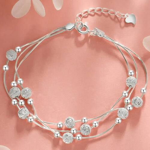 925 Sterling Silver Bracelet Woman Vintage Luxury Original