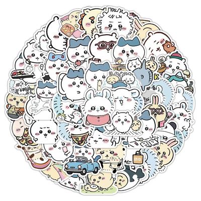 60/100pcs Non-repeating Chiikawa Japanese Cartoon Cute
