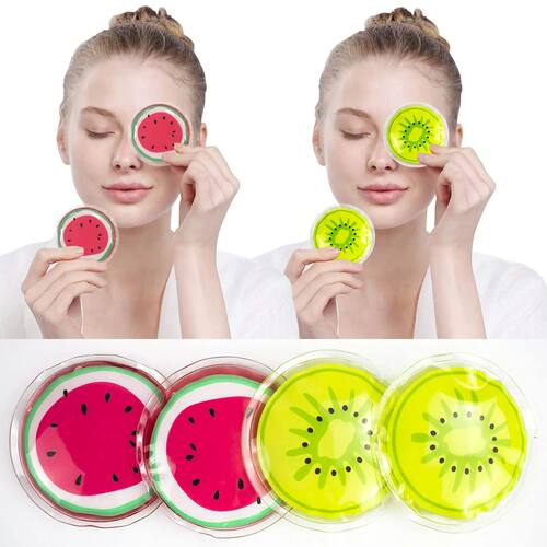 Gel Ice Pack Reusable Cooling Eye Pads and Under Eye