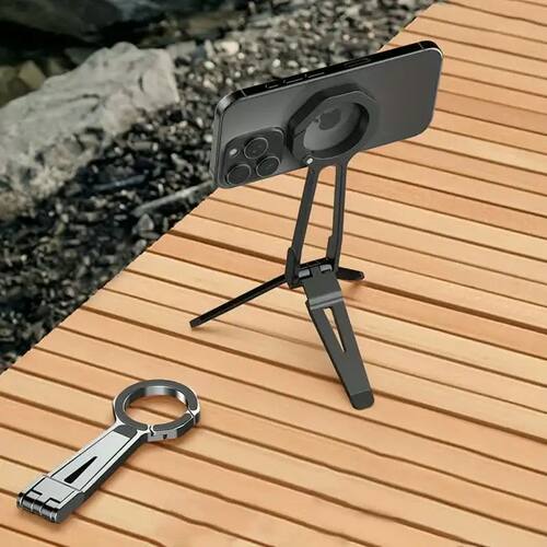 Compact Magnetic Phone Tripod & Selfie Stick with 360°