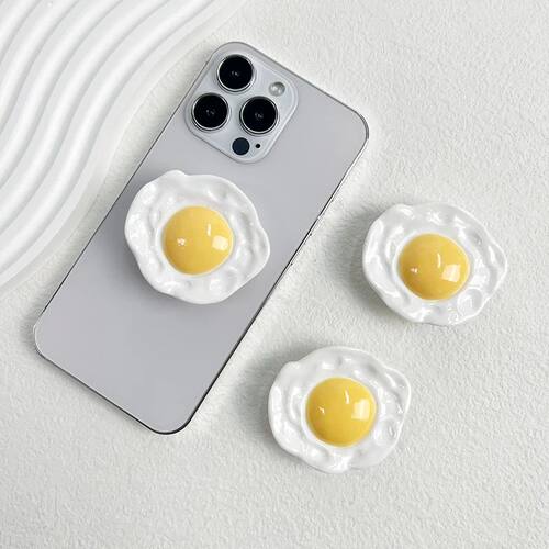 Creative Egg Phone Holder Foldable Socket Grip Tok holder