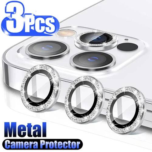 3Pcs Camera Lens Protector For iPhone 11 12 13 14 15 Pro