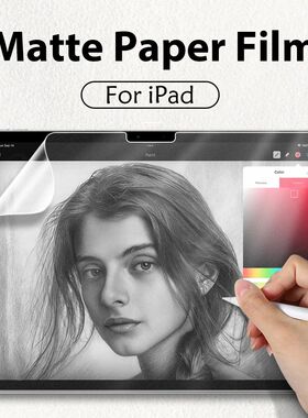 Like Paper Film For iPad Pro 13 11th M4 M5 2025 12.9 A16 10