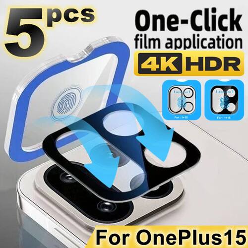 1-5Pcs 3D Camera Protector for OnePlus 15 One Plus 15 1+15