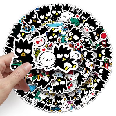50pcs Sanrio Bad Badtz Maru Cool Penguin Anime Stickers Toy