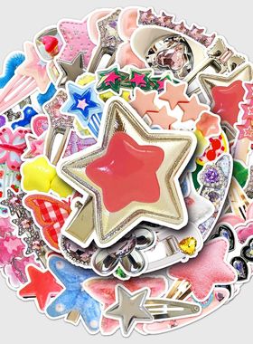 50pc  Cartoon Cute Graffiti Stickers Suitcase Laptop Guitar