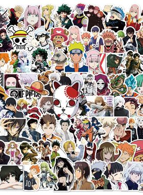 10/30/50/100PCS Mix Cartoon Anime Stickers Naruto Jujutsu