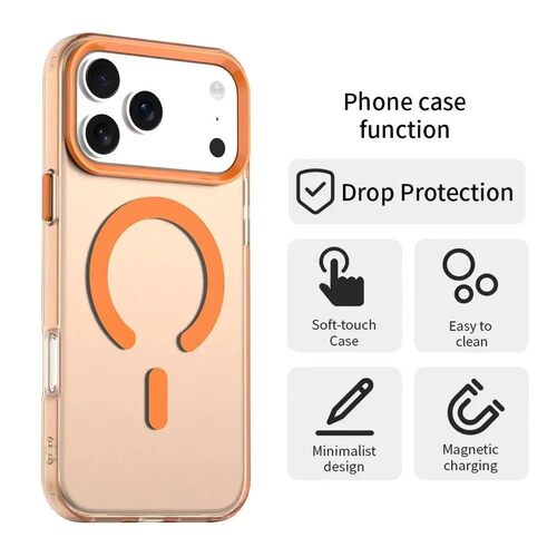For Magsafe Wireless Charge Case For iPhone 17 Pro Max