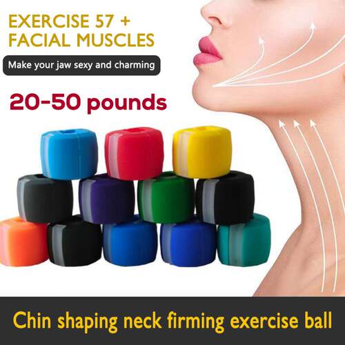 20~50 Bls Face Fitness Ball Jaw Exercise Facial Toner