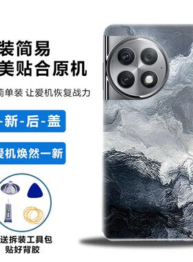 适用OnePlus1+ACE2后盖一加ace2手机替换手机电池盖改装塑料外壳