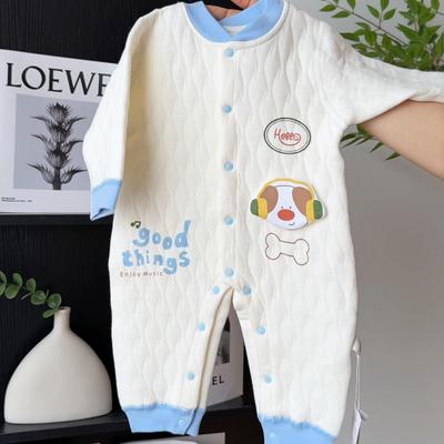 婴儿纯棉加厚连体衣A类