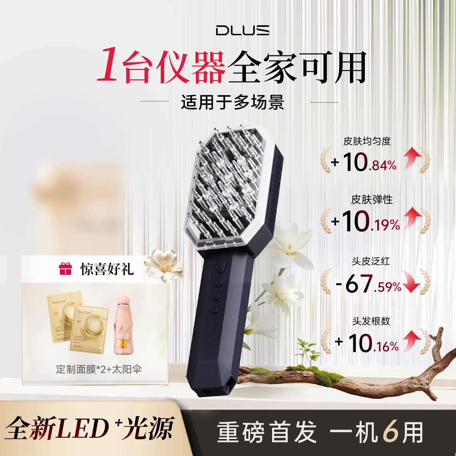 DLUS光塑仪S10美白美容仪护发仪