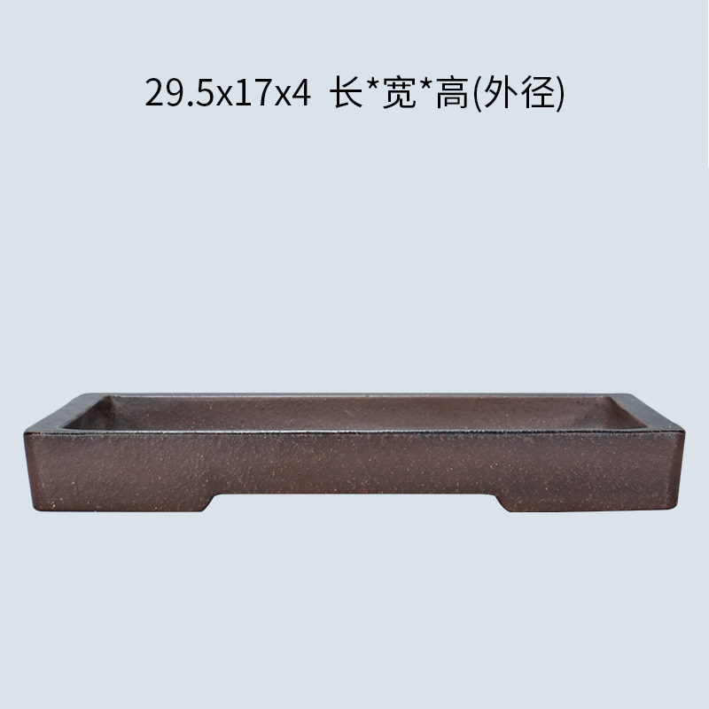 宜兴紫砂仿古无孔假山造景盆