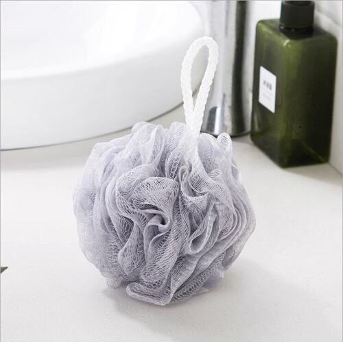 新品Two-color colorful lace lyarge shower ball bathroom p Ba