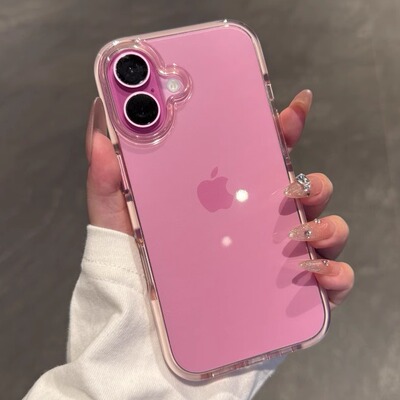 Apple苹果16撞色边框加厚软硅胶