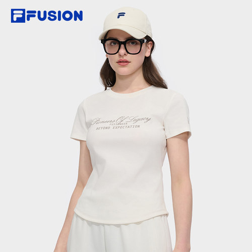 FILAFUSION斐乐女子短袖T