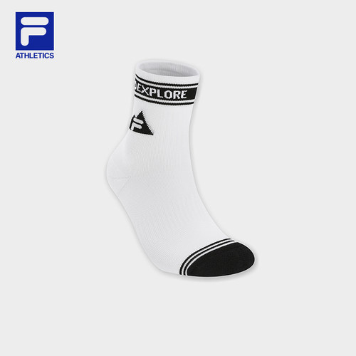 FILA斐乐女士运动中腰袜