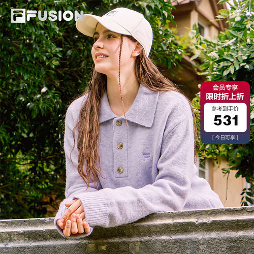 斐乐潮牌丨慵懒氛围感毛衣