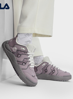 FILA 斐乐官方女鞋BRACE复古板鞋2025冬季新款破界者休闲鞋运动鞋