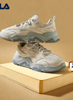 FILA斐乐官方山丘鞋COLLINA女鞋复古运动鞋2025秋季款厚底老爹鞋