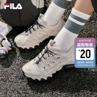 老爹鞋 2026春季 复古运动鞋 FILA 子休闲鞋 斐乐女鞋 鞋 蘑菇鞋 新款