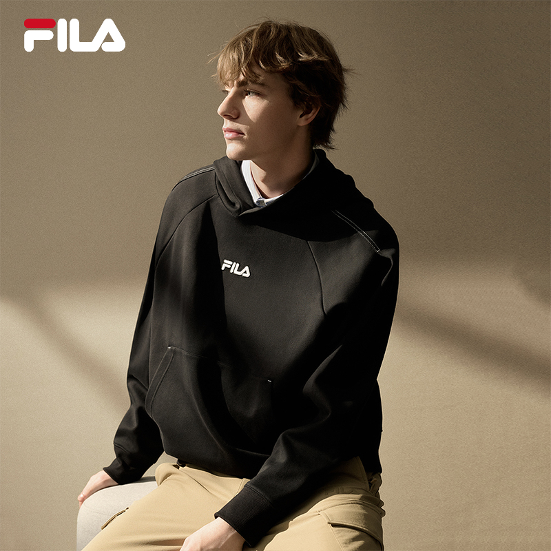 FILA斐乐中性针织连帽上衣