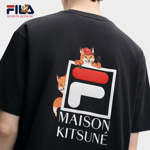 FILA斐乐中性针织短袖衫