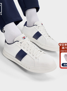 FILA 斐乐官方男鞋VIGOR 1+网球运动鞋2025冬新款复古板鞋休闲鞋