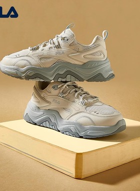 FILA斐乐官方山丘鞋COLLINA女鞋复古运动鞋2025秋季款厚底老爹鞋