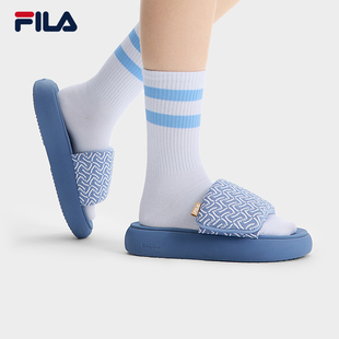 1S摩登拖鞋 DONUT 2025夏季 新款 FILA 甜甜圈1S休闲鞋 斐乐官方女鞋