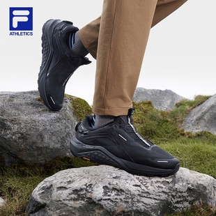 WOLF雪狼户外鞋 BOA 2025秋季 休闲跑步鞋 FILA 运动鞋 斐乐官方男鞋