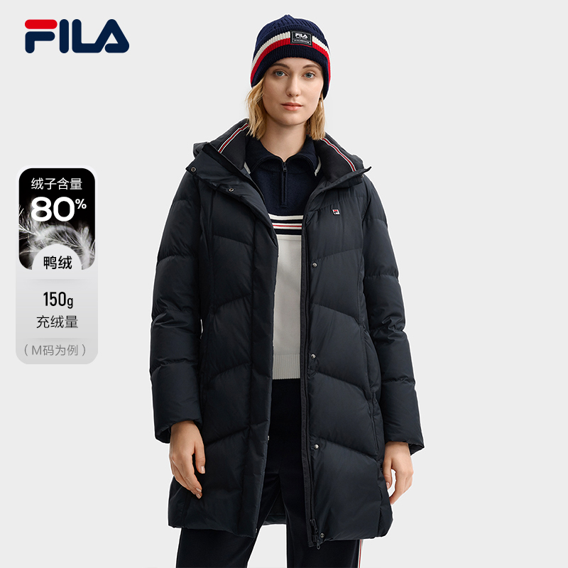FILA斐乐女子中长羽绒服