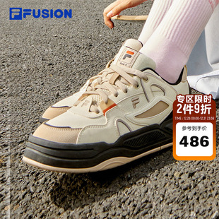 FUSION斐乐潮牌女鞋 板鞋 BANK 2025秋运动鞋 II专业滑板鞋 FILA