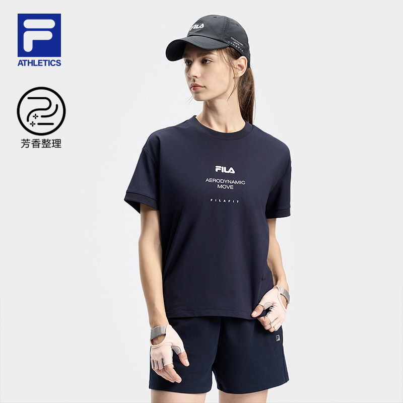 FILA斐乐女子针织短袖衫