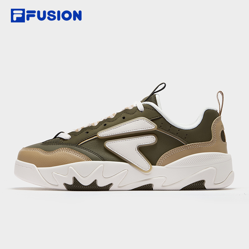 FILA FUSION斐乐潮牌NOLLIE II LEA专业滑板鞋男2025秋新款豚跃鞋
