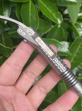 纯钛合金MT微技术Microtech虹吸笔G2飞梭笔芯 高端金属书写中性笔