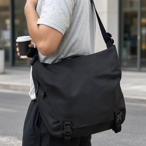 军鸟肩包挎包13升Leaf courier bag忠实复刻压胶高频男士外勤拎包