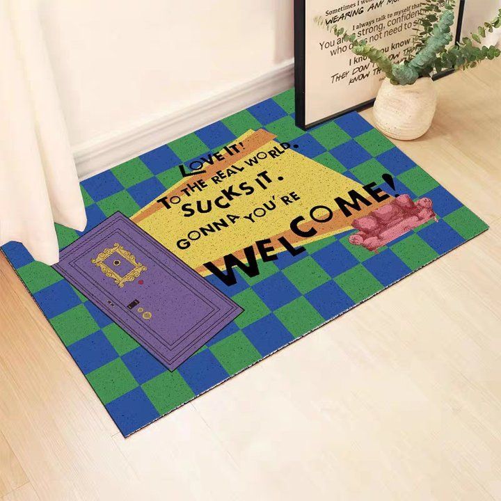 老友记丝圈地垫除尘刮泥耐脏耐磨