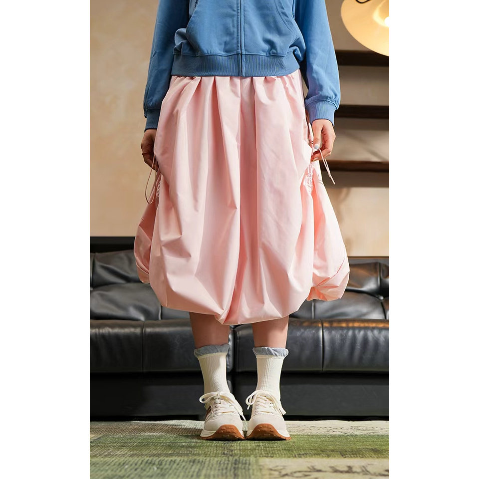 【小敏推荐】花苞设计款半身裙