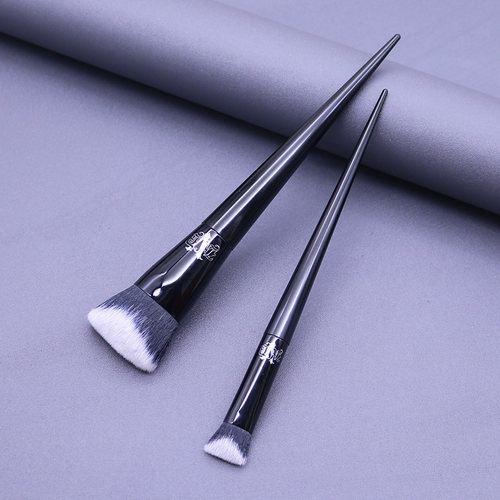 长杆化妆刷双面坡形遮瑕刷