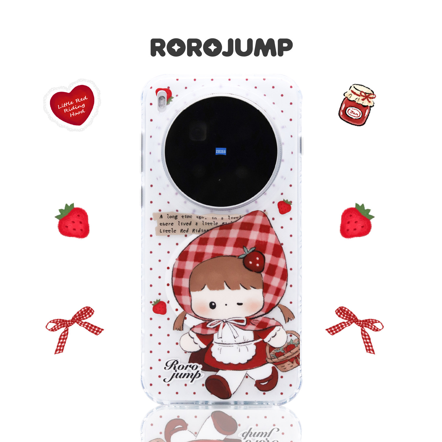 肉肉酱草莓小红帽适用VIVO X300pro磁吸手机壳原创新款磨砂mini角边框减震防摔电镀全包可爱卡通可爱小众高级