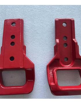 适用15-24年福特猛禽F150前拖车钩改装红色R款拖车环流氓钩U型