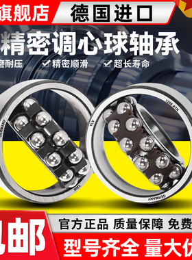 原装进口德国YLV 1219K尺寸95*170*32双列调心球轴承 双排球轴承