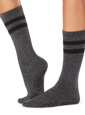 Toesox正品TAVI不分趾防滑中筒袜瑜伽袜长筒袜普拉提室内舞蹈袜女