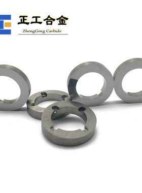 YG8钨钢密封圈 OD32*ID21*6mm碳化钨圆环 单边镜面机械密封环